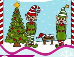 Fertige Weihnachts-Schatzsuche für euren Kindergeburtstag im Winter
