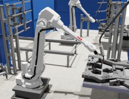 DUALIS schafft neue Freiheitsgrade bei Robotersimulation und -programmierung (Bildquelle: Visual Components)