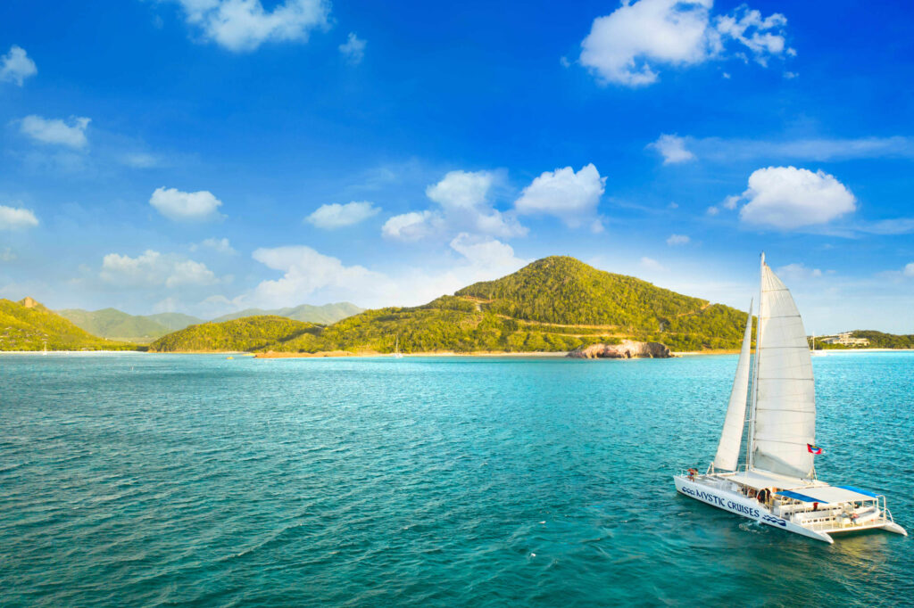 Antigua und Barbuda bieten Segelfreunden optimale Bedingungen. (Die Bildrechte liegen bei dem Verfasser der Mitteilung.)