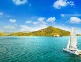Antigua und Barbuda bieten Segelfreunden optimale Bedingungen. (Die Bildrechte liegen bei dem Verfasser der Mitteilung.)