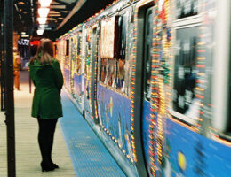 Holiday Train - Chicago CTA (Bildquelle: @Chicago Transit Authority)