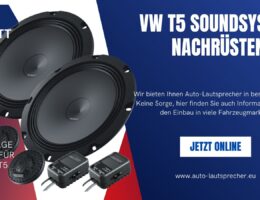 VW T5 Soundsystem nachrüsten mit 300 Watt Top-Klangsystem (Die Bildrechte liegen bei dem Verfasser der Mitteilung.)