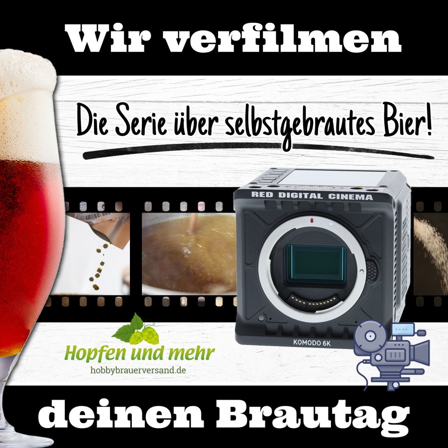 Die Serie über selbstgebrautes Bier (© Hopfen und mehr GmbH)