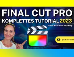 Daniela Lovric Final Cut Pro Tutorial Deutsch auf Youtube