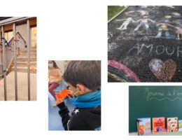 HWPL Friedensaktivitäten an Grundschulen in Frankreich