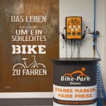 Die neue E-Bike Ladestation im BikePark Dissen (Die Bildrechte liegen bei dem Verfasser der Mitteilung.)