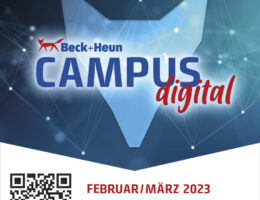 Anmeldung zu "CAMPUS digital" im Februar und März ab sofort möglich (Bildquelle: Beck+Heun)