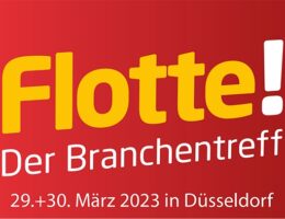 Die größte Fuhrparkmesse in Deutschland öffnet am 29. und 30. März 2023 in Düsseldorf ihre Tore