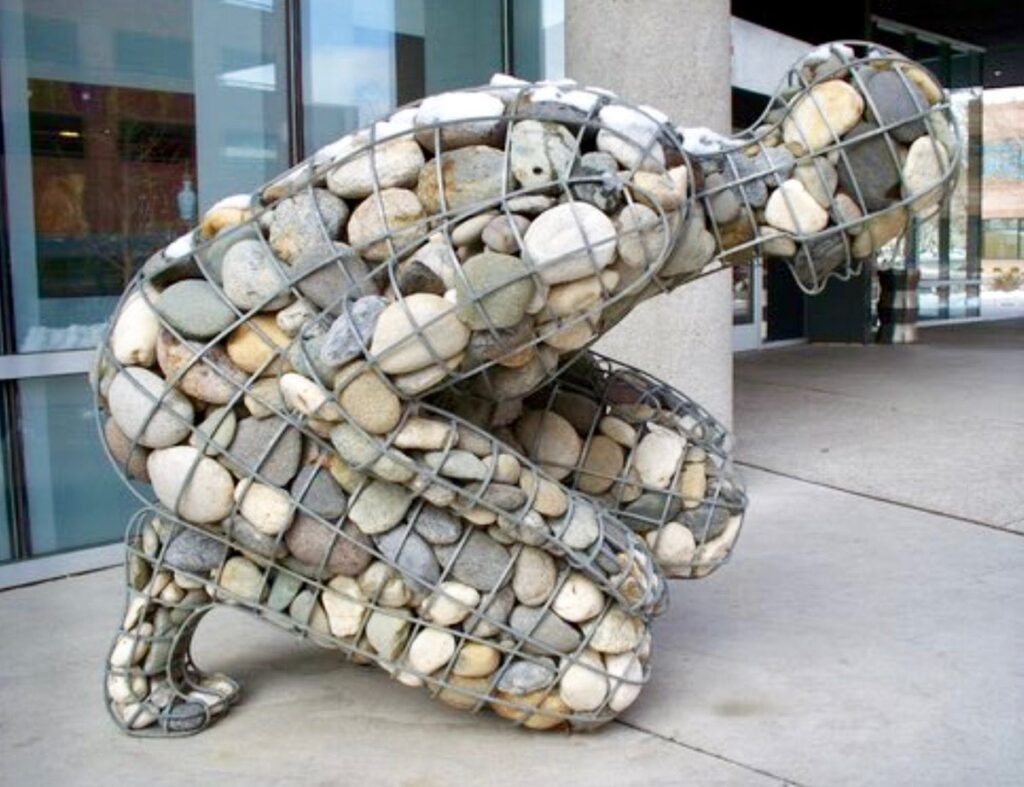 Skulptur "Dementia" von Celeste Roberge (Bildquelle: @lead_coalition