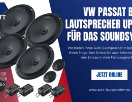 VW Passat B6 Lautsprecher Upgrade für das Soundsystem (Die Bildrechte liegen bei dem Verfasser der Mitteilung.)
