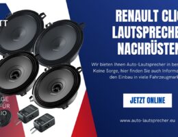 Renault Clio Lautsprecher nachrüsten auto-lautsprecher.eu (Die Bildrechte liegen bei dem Verfasser der Mitteilung.)