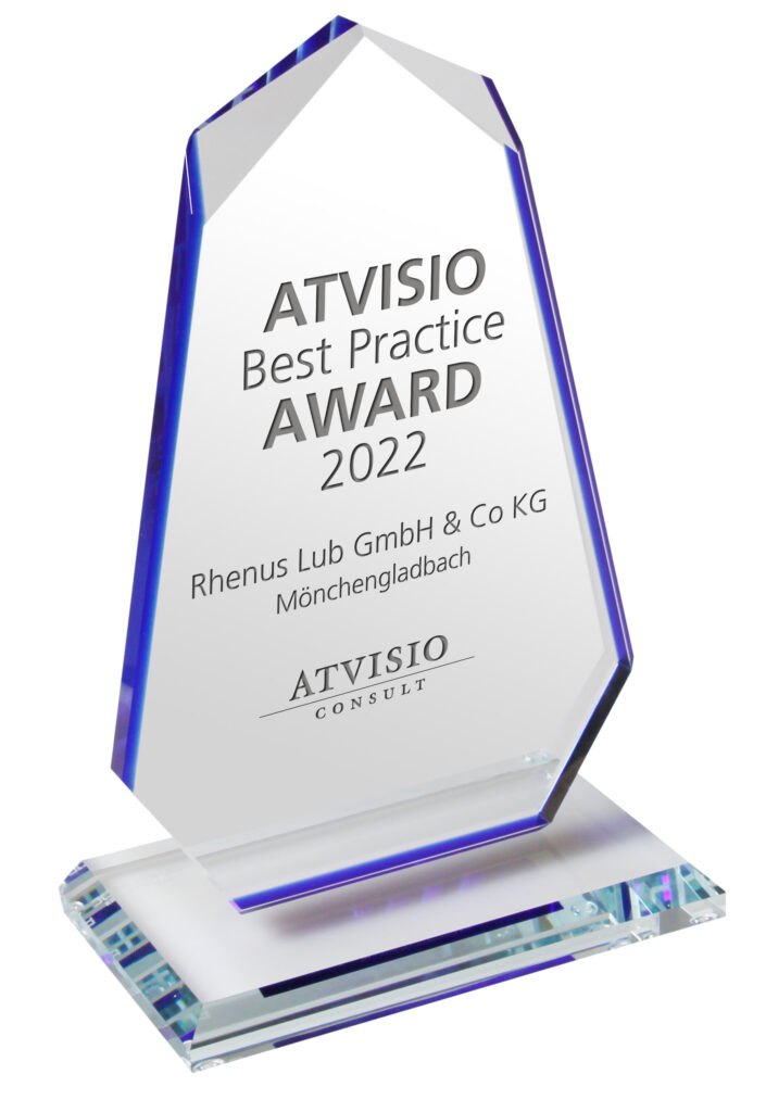 Das Symbol exzellenter Business Intelligence-Projekte - Der ATVISIO Award 2022