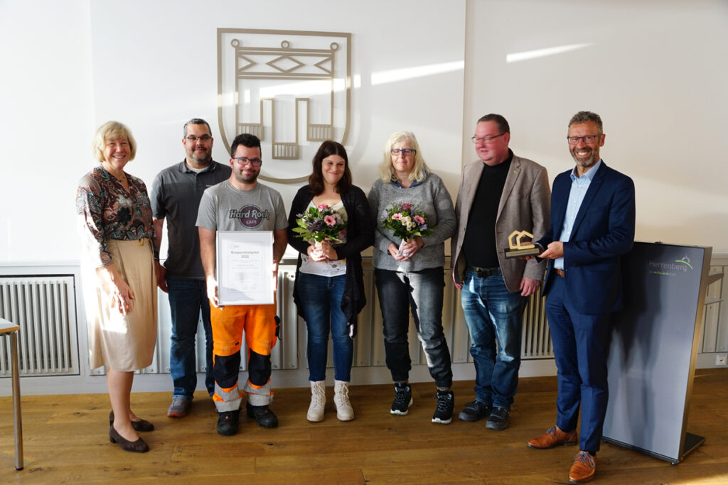 Campus Mensch vergibt Kooperationspreis für soziales Engagement - an die Stadt Herrenberg (Die Bildrechte liegen bei dem Verfasser der Mitteilung.)