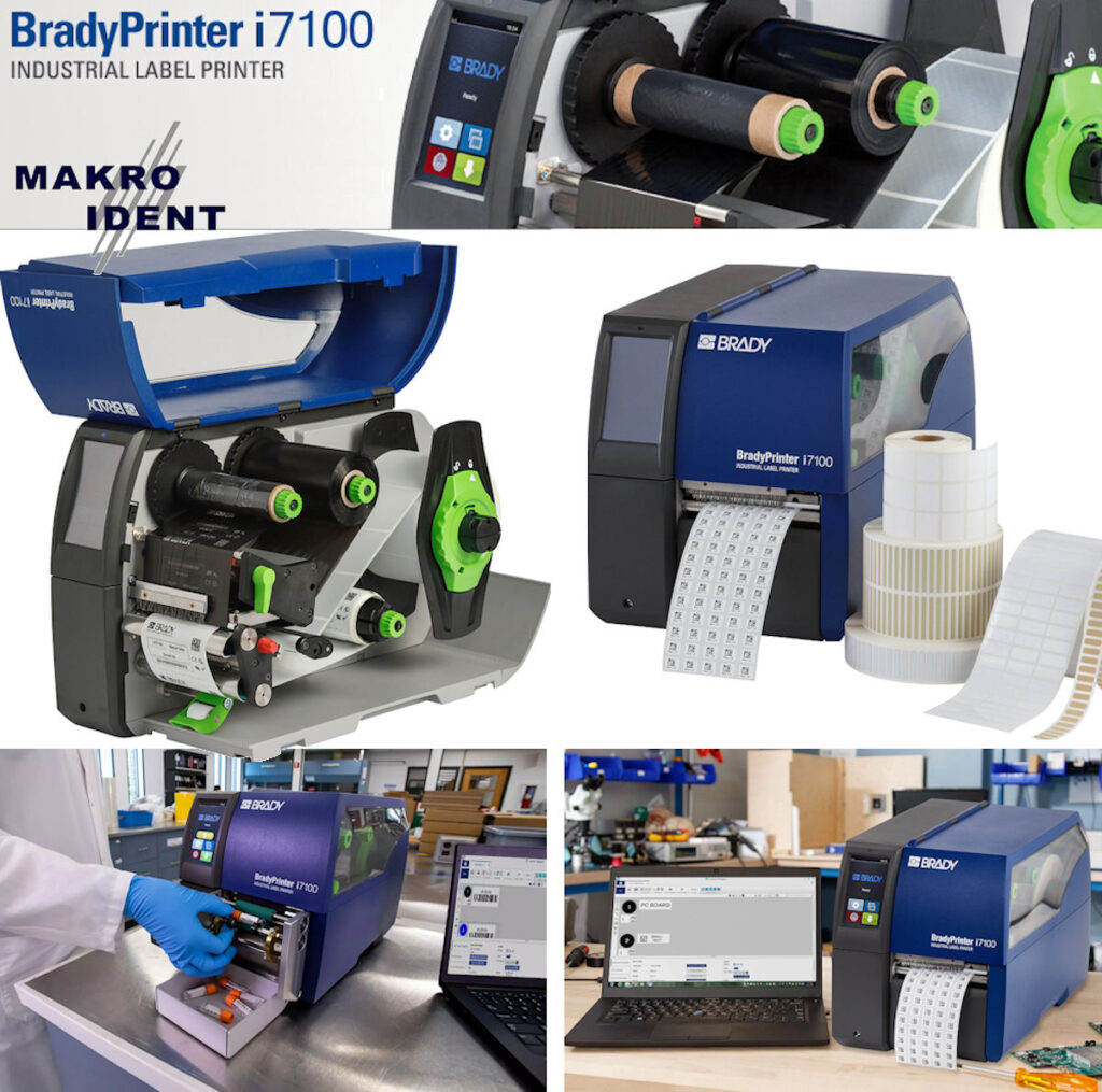 Brady i7100 Industrie-Etikettendrucker - Schnell und äußerst präzise