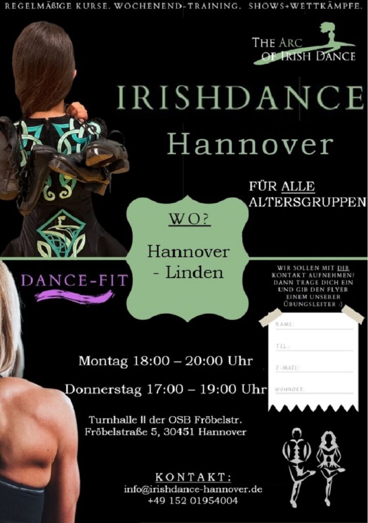 Irish Dance Training in Hannover