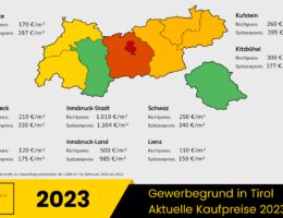 Karte Grundstückspreise 2022 - ATH Immobilien GmbH