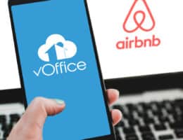vOffice ist bevorzugter Partner von Airbnb