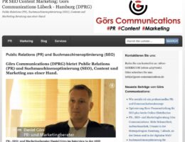 Kommunikationskonzeption Tipps  (© Görs Communications (DPRG) - PR SEO Content Marketing)
