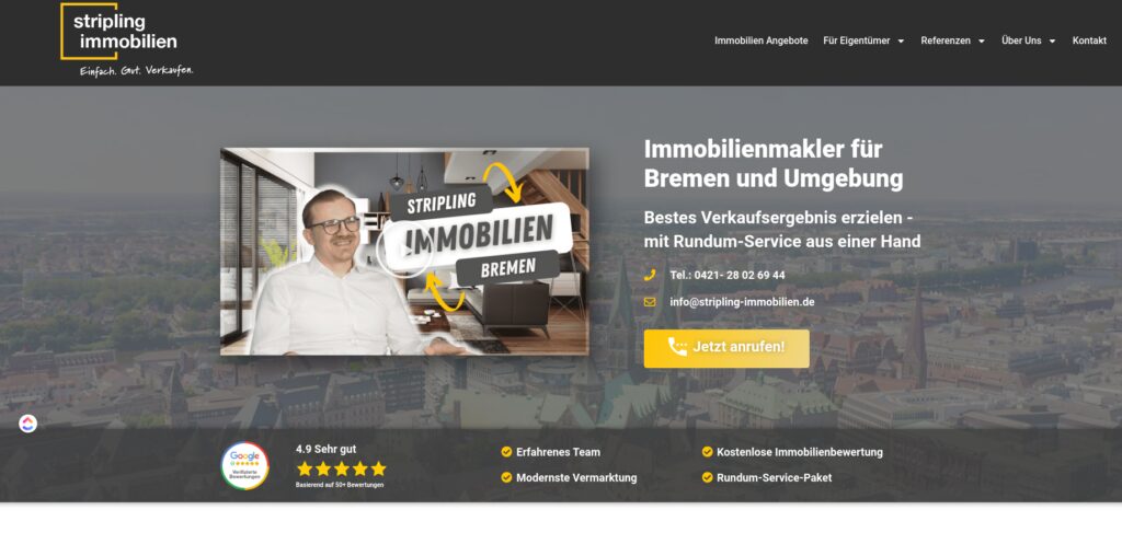 Stripling Immobilien - Zuverlässiger Immobilienmakler Bremen