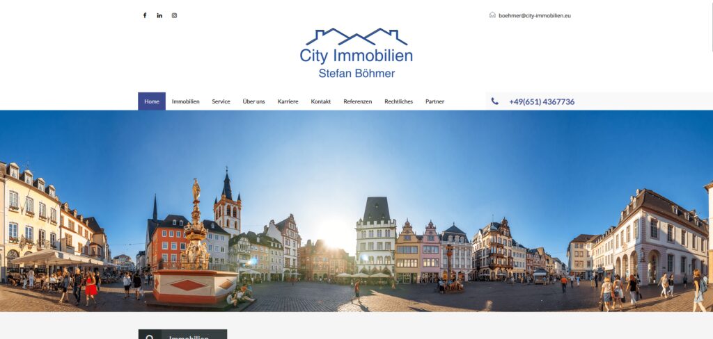 City Immobilien - Stefan Böhmer: Immobilienmakler aus Trier