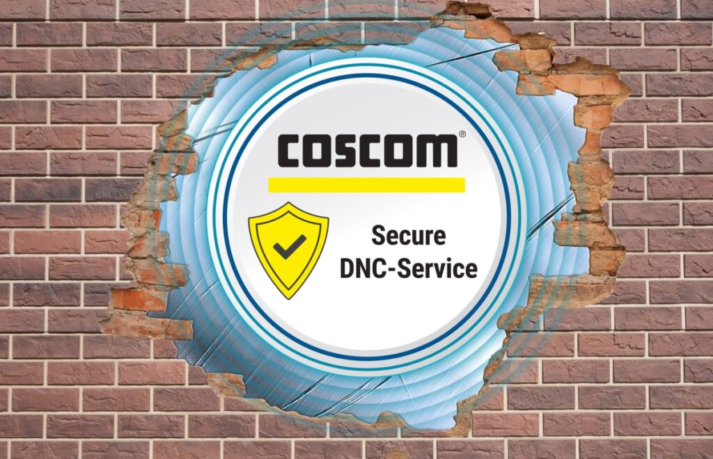 COSCOM DNC-Webserverdienst für eine abgesicherte Datenkommunikation in den Fertigungsbetrieben. (© COSCOM Computer GmbH)