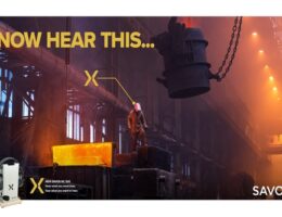 Savox Communications präsentiert robusten Savox Noise-COM 500 Gehörschutz für den Einsatz in der Schwerindustr