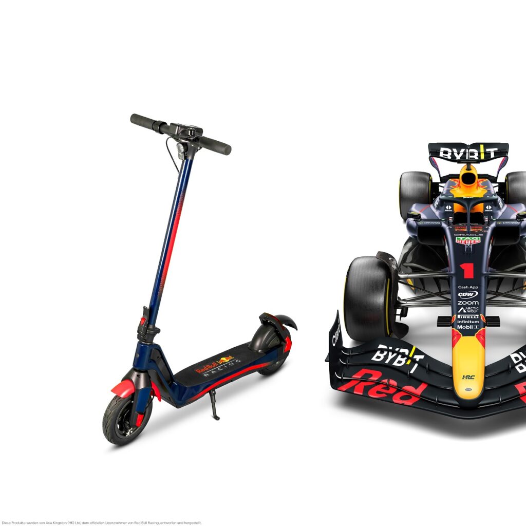 Red Bull Racing E-Scooter sind nun in Deutschland