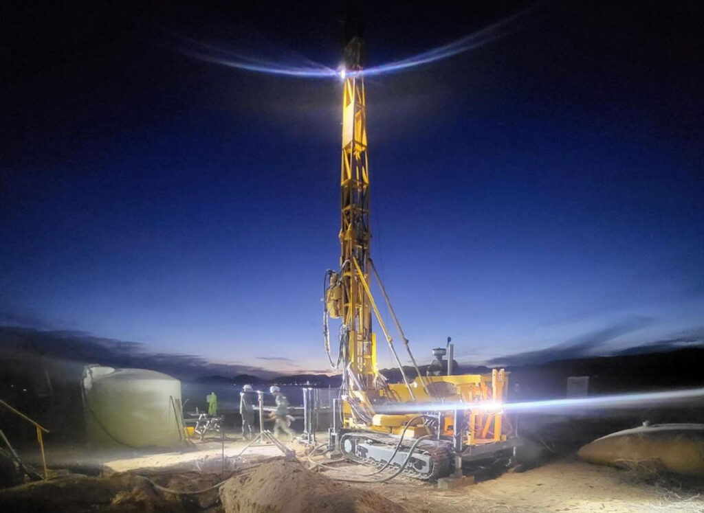 Drilling Nevada; Quelle: Usha Resources