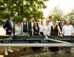 Die Stadt Frankfurt würdigt das soziales Engagement der M&L AG bei der FRG Germania und gratuliert der M&L AG