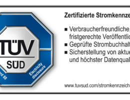 Primastrom erhält TÜV Siegel – geprüfte Stromkennzeichnung –