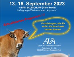 Bundestierschutzbeauftrage, Dr. Ariane Kari, Gastreferentin der AVA-Haupttagung im September