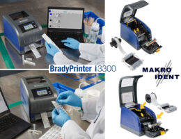 Labor-Etikettendrucker Brady i3300 mit automatischer Materialerkennung