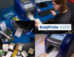 Brady i5300 Industrie-Etikettendrucker mit automatischer Materialerkennung