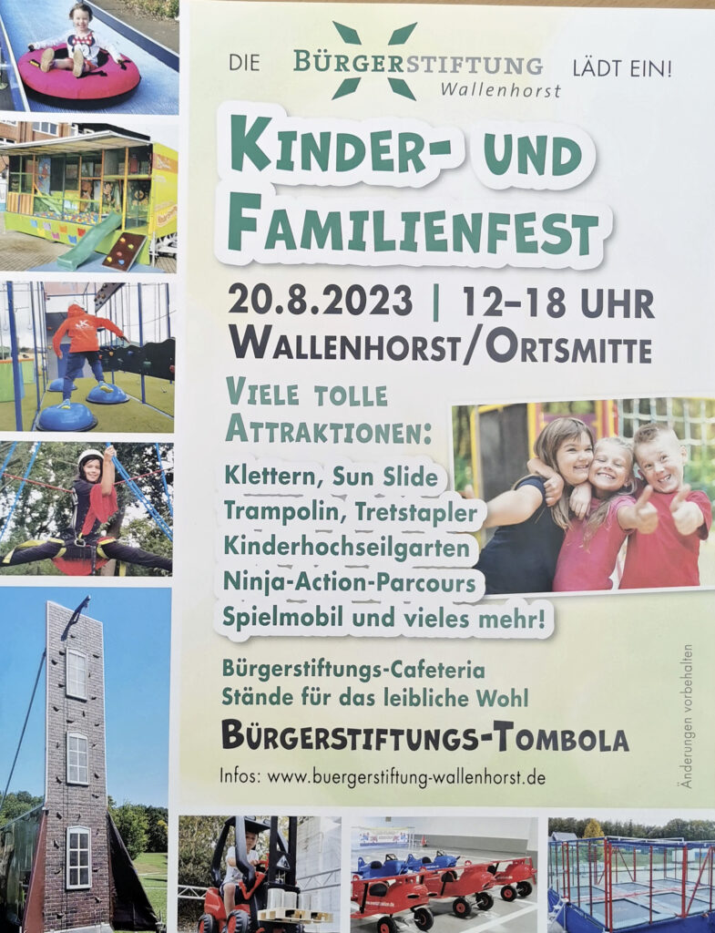 Kinder- und Familienfest in Wallenhorst