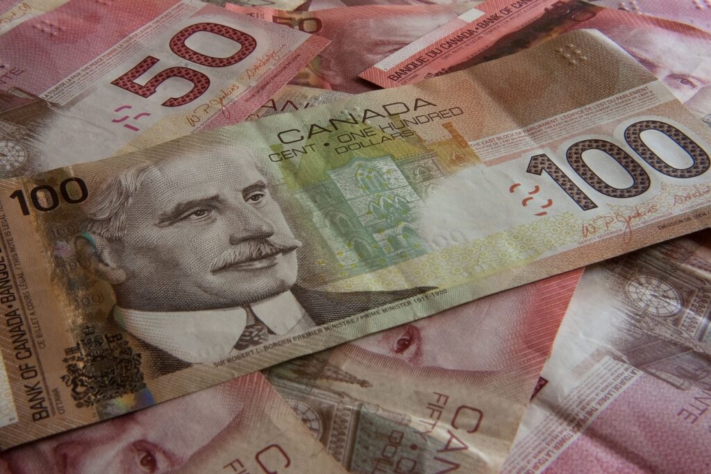 Kanadische Dollar; Quelle: Depositphotos