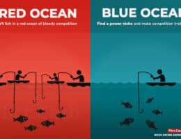 Red Ocean vs. Blue Ocean Strategie - Als Dating Webmaster mehr Umsatz generieren