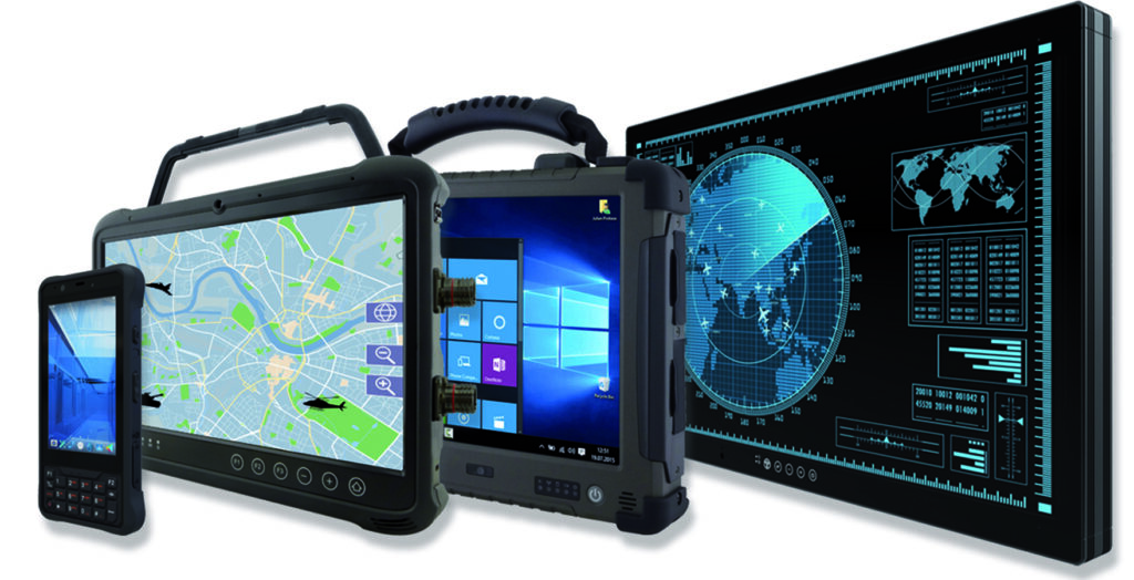 Die Produktpalette erstreckt sich vom ultra-rugged Handheld-PDA über Military-Grade-Tablets bis hin zu Defense-Displays.