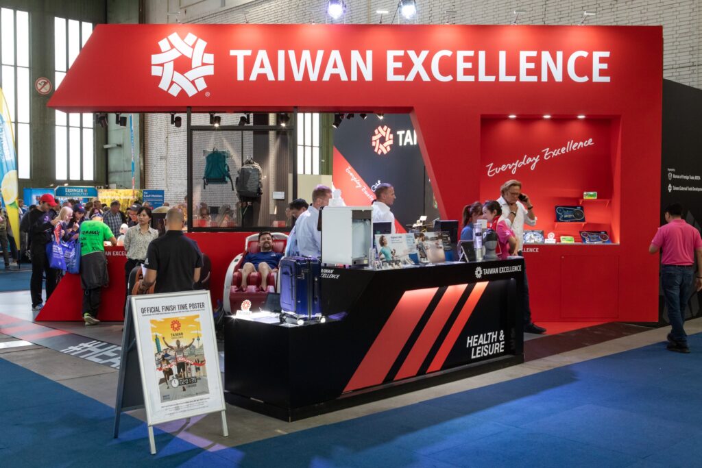 Der Taiwan Excellence Pavillon auf der Marathon Expo 2019 - ein Vorzeichen für die Innovationen