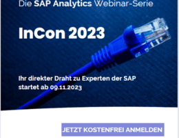 Incon 2023 – Die Sap Analytics Webinar-Serie