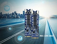 CAN-Bus Erweiterungskarte für kompakte Industrie PC Systeme