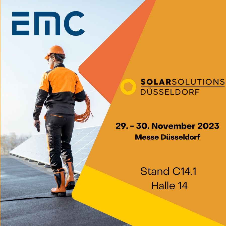 EMC-direct auf der Solar Solutions Düsseldorf (© EMC-direct)