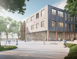 ALHO realisiert in Dortmund das erste Modulgebäude Deutschlands mit grünem Stahl