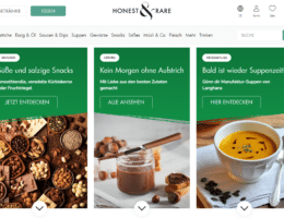 Online-Marktplatz Honest & Rare erweitert sein Angebot um Lebensmittel