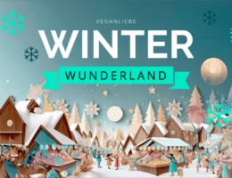 Tauche ein in festliche Nachhaltigkeit: Veganliebe Winterwunderland präsentiert virtuellen Wintermarkt