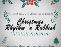Album-Cover - "Christmas Rhythm 'n Rubbish" (Design: Denise Bause)