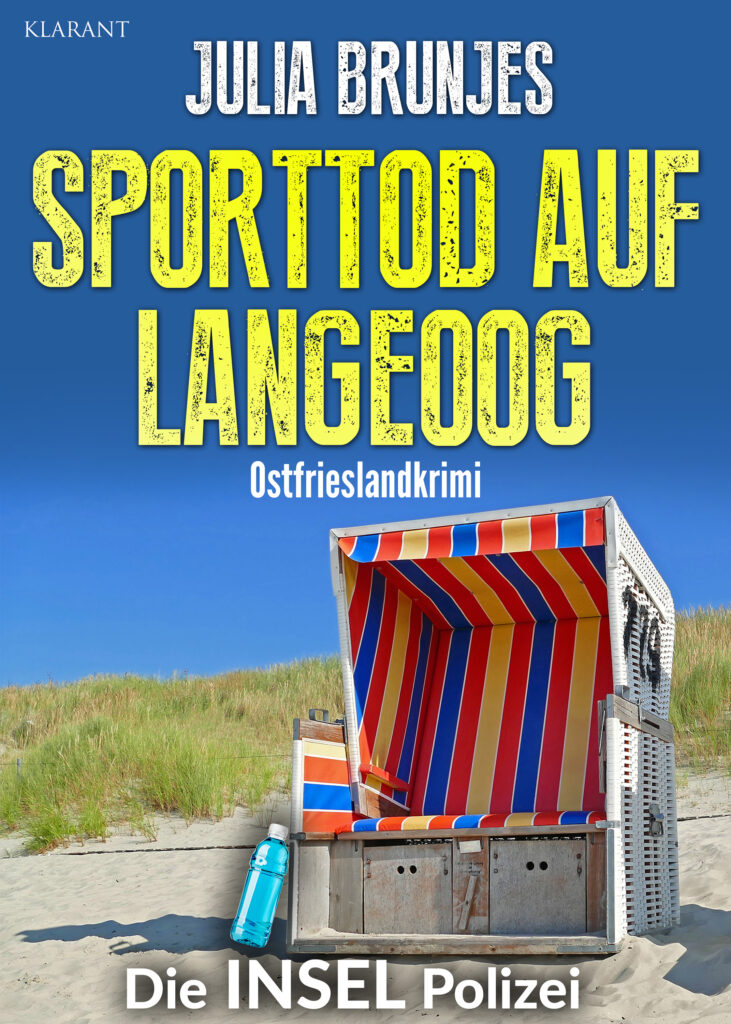 Ostfrieslandkrimi "Sporttod auf Langeoog" von Julia Brunjes (Klarant Verlag