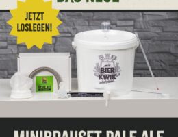 Das neue Minibrauset 5-Liter - Pale Ale (© Hopfen und mehr GmbH)