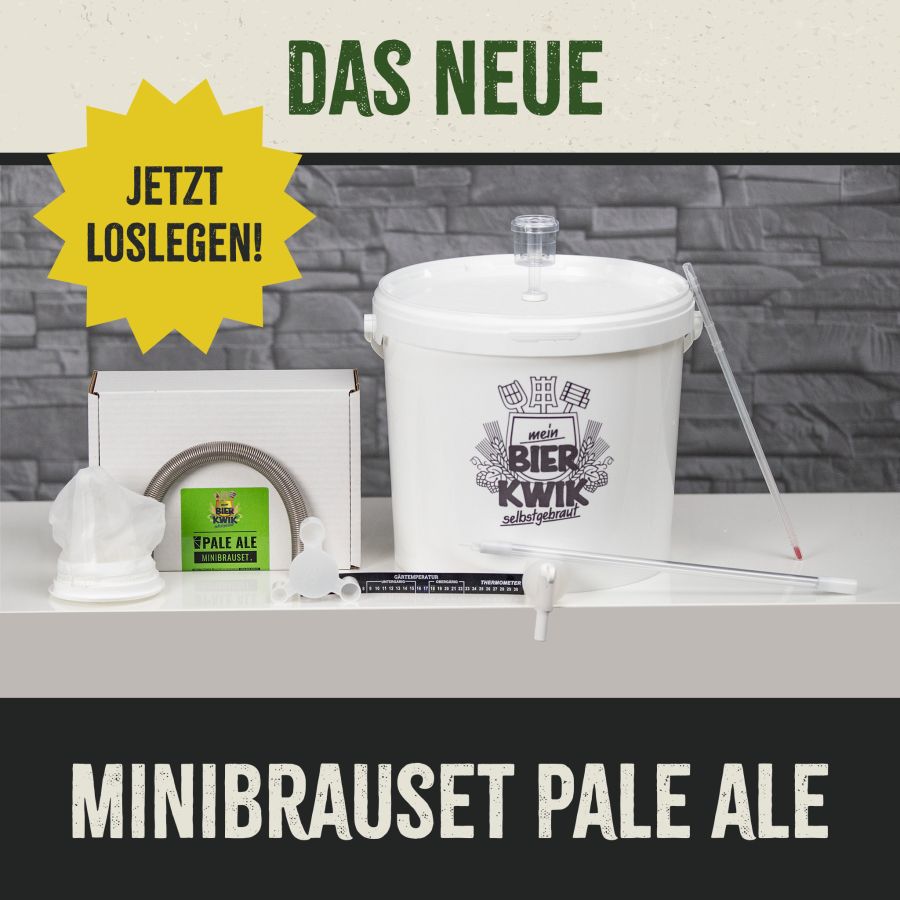Das neue Minibrauset 5-Liter - Pale Ale (© Hopfen und mehr GmbH)