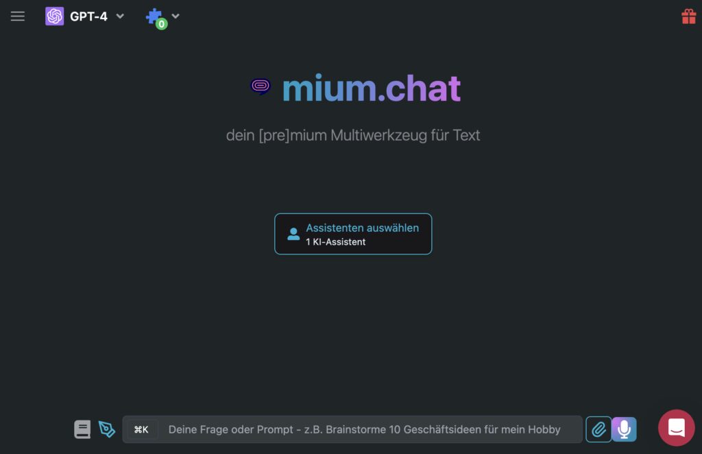 mium.chat - die Revolution: KI für KMU
