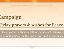 Gemeinsames Gebet für den Frieden